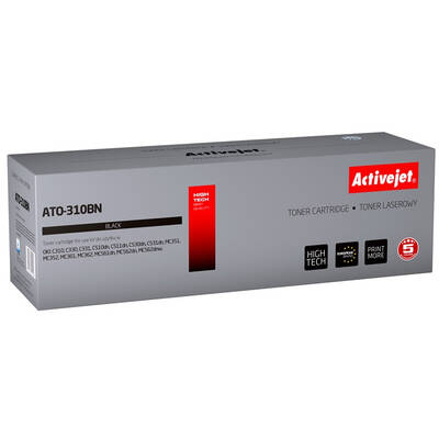 Toner imprimanta ACTIVEJET Compatibil ATO-310BN for OKI printer; OKI 44469803 replacement; Supreme; 3500 pages; black