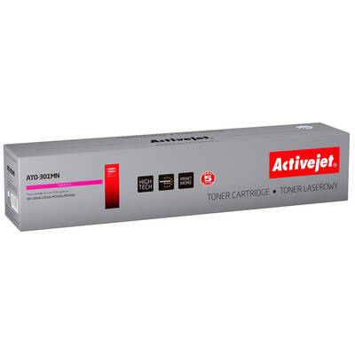 Toner imprimanta ACTIVEJET Compatibil ATO-301MN for OKI printer; OKI 44973534 replacement; Supreme; 1500 pages; magenta