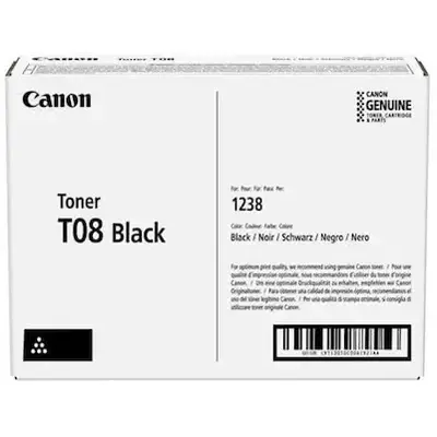 Toner imprimanta Canon T08 Black