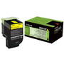 Toner imprimanta Lexmark 80C2XYE Yellow