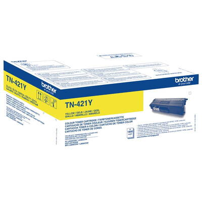 Toner imprimanta Brother TN-421Y Yellow