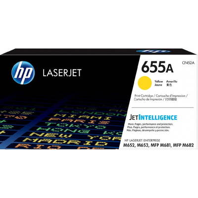 Toner imprimanta HP 655A Yellow