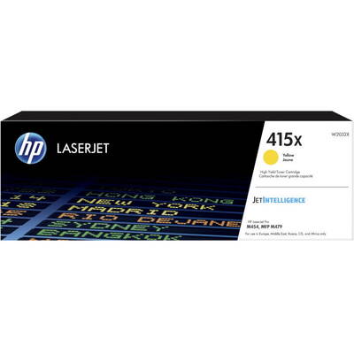 Toner imprimanta HP 415X Yellow