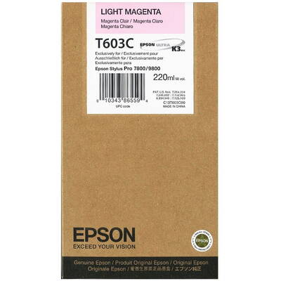 Cartus Imprimanta Epson T603C00 Light Magenta