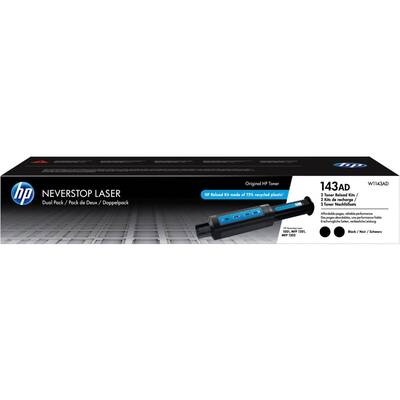 Toner imprimanta HP 143AD Dual Pack Black Original Neverstop Toner Reload Kit