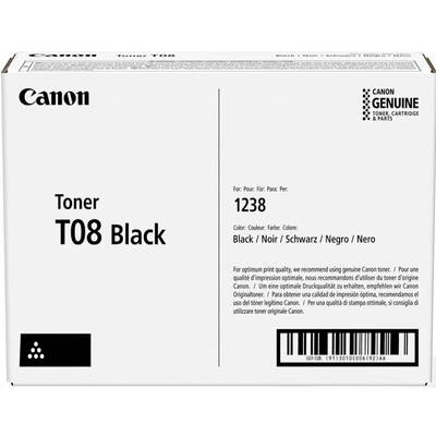 Toner imprimanta Canon T08 Black