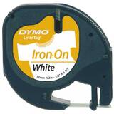 Dymo Letratag Iron-On white 12 mm x 2 m