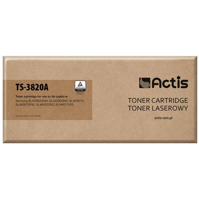 Toner imprimanta Actis TS-3820A pentru imprimanta Samsung; Compatibil Samsung MLT-D203E; Standard; 10000 pagini; negru