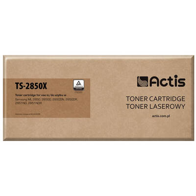 Toner imprimanta Actis TS-2850X pentru imprimanta Samsung; Compatibil Samsung ML-D2850B; Standard; 5000 pagini; negru