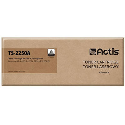 Toner imprimanta Actis TS-2250A pentru imprimanta Samsung; Compatibil Samsung ML-2250D5; Standard; 5000 pagini; negru