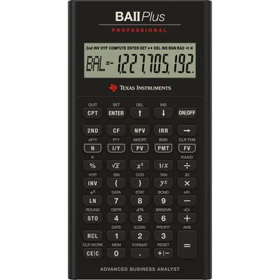 TEXAS INSTRUMENTS dublat-Calculator de birou  BA II Plus Professional
