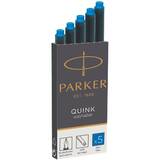 Parker 1x5ink cartridge Quink Blue washable