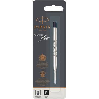 Quinkflow Mine F black Ballpoint Pen (Blister)