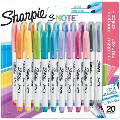 1x20Creative Marker S-Note 20 colours