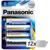 Panasonic Baterii/Acumulatori  12x2 Evolta Mono D LR 20  LR20EGE/2BP
