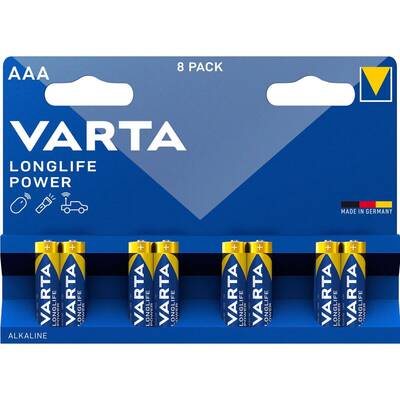 Baterii/Acumulatori  1x8 Longlife Power Micro AAA LR03