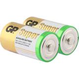 GP Batteries Baterii/Acumulatori  1x2 GP Super Alkaline 1,5V C Baby LR14 03014AC2