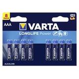 VARTA Baterii/Acumulatori  20x8 Longlife Power Micro AAA LR03 VPE Inner Box