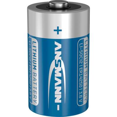Ansmann Baterii/Acumulatori  Lithium-Thionylchlorid 3,6V ER14250 1/2AA   1522-0037-1