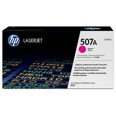 Toner imprimanta HP 507A Magenta