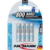 Ansmann Acumulator/Incarcator 1x4 maxE NiMH rech. bat. Micro AAA 800 mAh        5035042