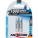 Ansmann Acumulator/Incarcator 1x2 NiMH rech. battery 1000 Micro AAA 950 mAh