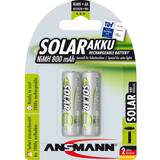 Ansmann Acumulator/Incarcator 1x2 maxE NiMH rech.bat. Mignon AA 800 mAh SOLAR  5035513