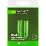 GP Batteries Acumulator/Incarcator 1x2 GP ReCyko NiMH Battery AAA 850mAH, ready to use, NEW