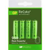 GP Batteries Acumulator/Incarcator 1x4 GP ReCyko NiMH Battery AAA 950mAH, ready to use