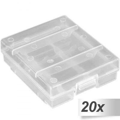 Acumulator/Incarcator 20x1 battery box for 4 Mignon-/Micro-Cells    4000740