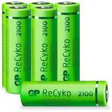 GP Batteries Acumulator/Incarcator 4+2 GP ReCyko+ NiMH Battery AA 2100mAH, 1,2V, ready to use