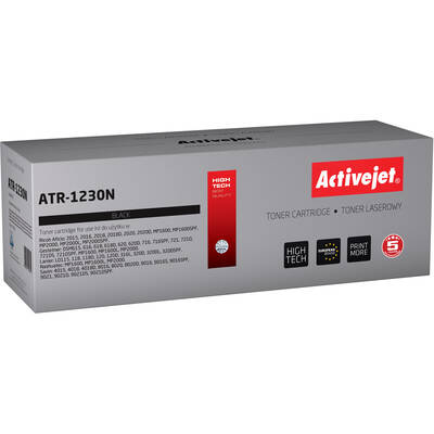 Toner imprimanta Activejet ATR-1230N pentru imprimanta Ricoh; înlocuitor Ricoh 1230D 885094; Suprem; 9000 pagini; negru