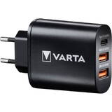 VARTA incarcator 27W 2 x USB 2,4A + USB Type C 3,0A