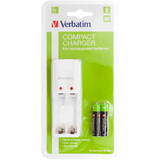 VERBATIM Compact incarcator incl. 2 x AAA batteries 49944