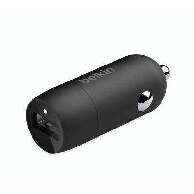 BELKIN USB-A Car incarcator 18W Quick Charge, black CCA002btBK