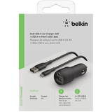 BELKIN USB-A Car incarcator 24W 1m Micro-USB Cable CCE002bt1MBK