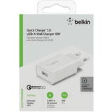 BELKIN USB-A incarcator  , 18W Quick Charge, white   WCA001vfWH