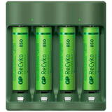 GP Batteries GP ReCyko B421/85 4-Port USB incarcator incl. 4xAAA NiMh 850mAh