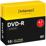 Intenso Mediu de Stocare 1x10 DVD-R 4,7GB 16x Speed, Slimcase