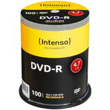 Intenso Mediu de Stocare 1x100 DVD-R 4,7GB 16x Speed, Cakebox