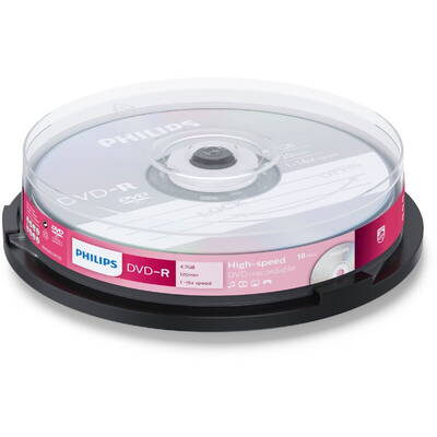 Mediu de Stocare 1x10 DVD-R 4,7GB 16x SP