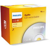 Philips Mediu de Stocare 1x10 CD-R 80Min Audio JC