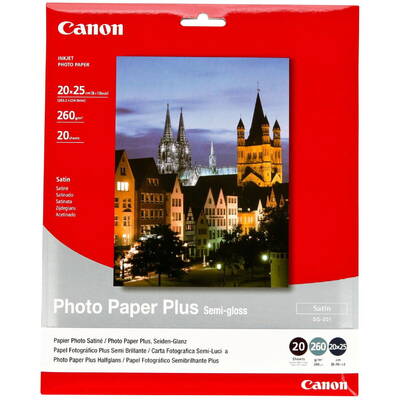 Hartie Foto Canon SG-201 20x25 cm 8x10 20 sheet, 260 g