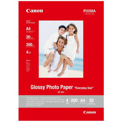 Hartie Foto Canon GP-501 A 4, glossy 200 g, 20 Sheets