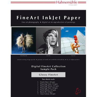 Hartie Foto Hahnemühle Digital FineArt A 4 Testpack glossy papers