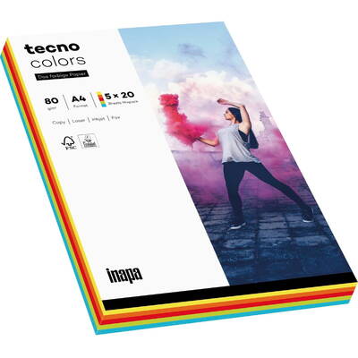 Hartie Foto tecno colors Mix A 4 80 g Intense Colors 5x 20 Sheets