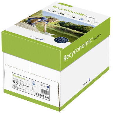 Hartie Foto PAPYRUS 5x 500 Sheets Recyconomic Pure White ISO 90 A 4 80 g (Box)
