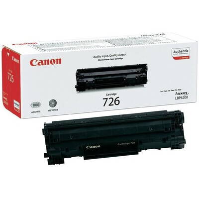 Toner imprimanta Canon 726 Black