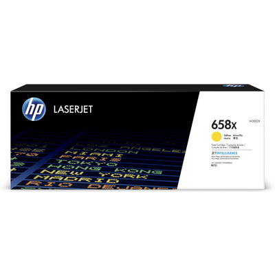 Toner imprimanta HP 658X Yellow