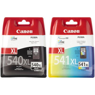 Cartus Imprimanta Canon PG-540XL Black + CL-541XL